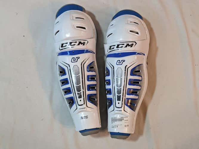 Used Ccm U+ 13" Ice Hockey Shin Guards