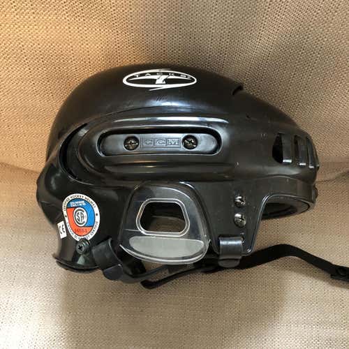 Black Used Large CCM Tacks 1052 Helmet