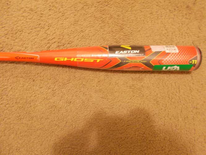 30/19 New Kid Pitch (9YO-13YO) Easton Ghost X Hyperlite Bat (-11) 19 oz 30"