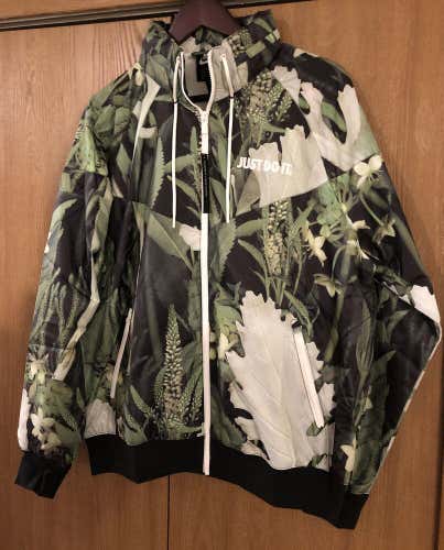 Nike Sportswear Men's JDI Windrunner Woven Floral Jacket CK8075-083 SZ M RARE