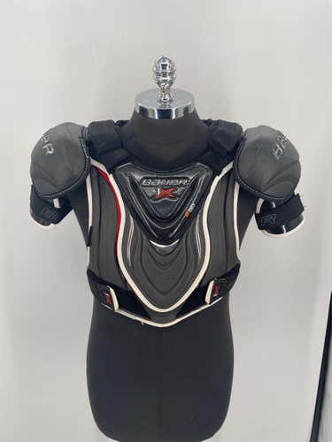 Black Senior Medium Bauer Vapor 1X  Hockey Pads