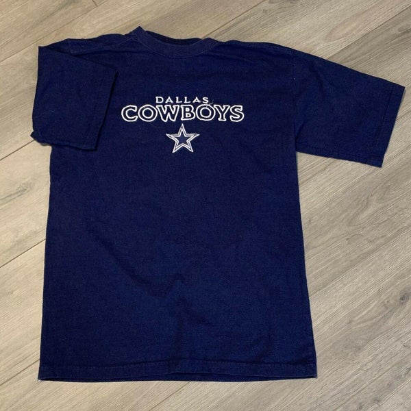 New '47 Dallas Cowboys Shirt Mens Medium Blue Short Sleeve NFL Football Top