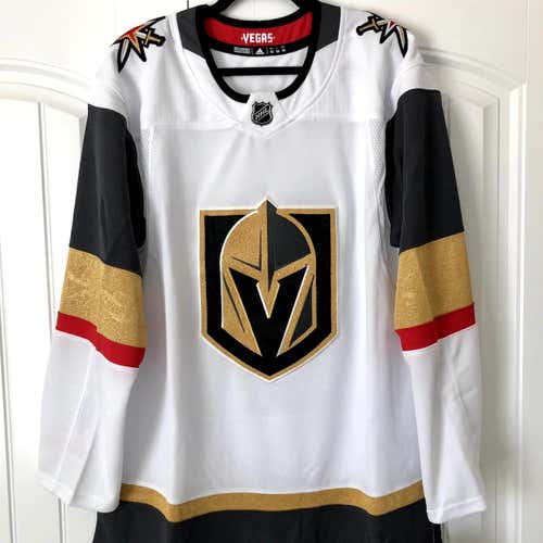 Vegas Golden Knights White Adult Size 52 Adidas Pro Stock Jersey