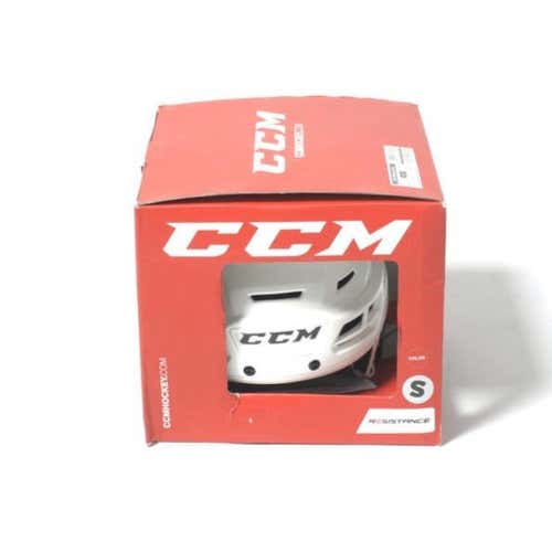 New CCM Resistance Helmet - Small - White