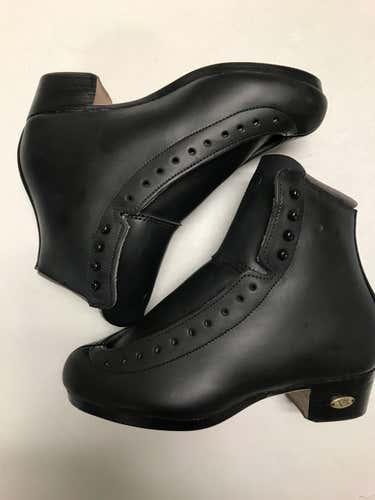 Riedell 355 Figure Skates - Black - Size 5 - New (Boots Only/No Blades)