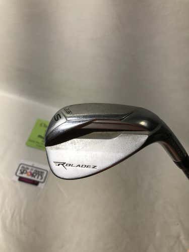 Used Men's TaylorMade Right Handed Rbladez Wedge Regular Flex 55 Degree Graphite Shaft