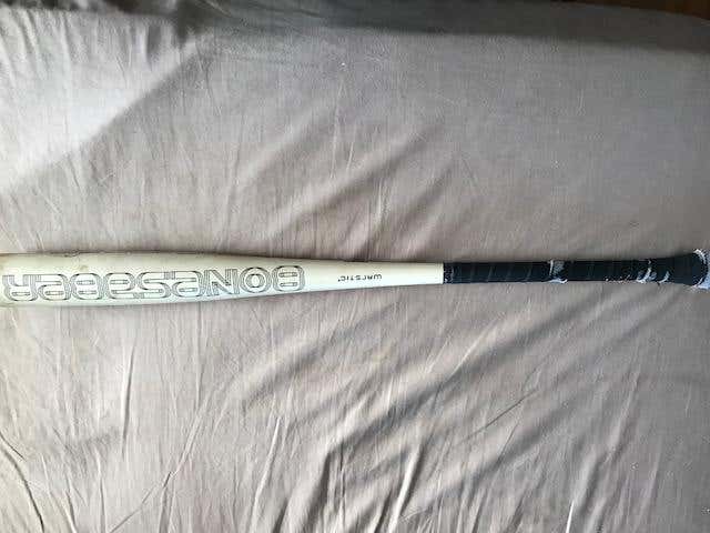 Used High School/College BBCOR Certified 2020 Warstic Alloy Bonesaber Bat (-3) 31 oz 34" & New Grip