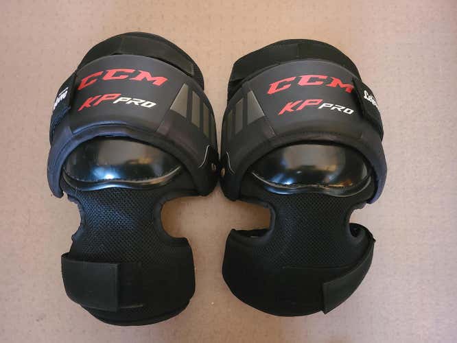 Used CCM KP Pro Knee Guards