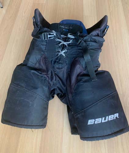Black Used Junior XL Bauer Nexus 1N Hockey Pants
