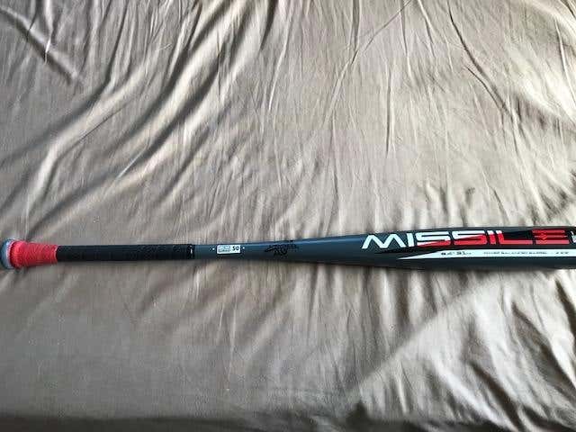 Used High School/College BBCOR Certified 2020 Other Alloy Stinger Missle Bat (-3) 31 oz 34"