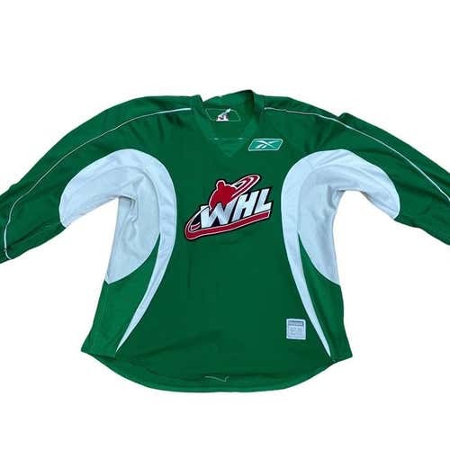 CCM WHL Practice Jersey 56 Pro Stock Green