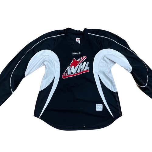 CCM WHL Practice Jersey 56 Pro Stock Black