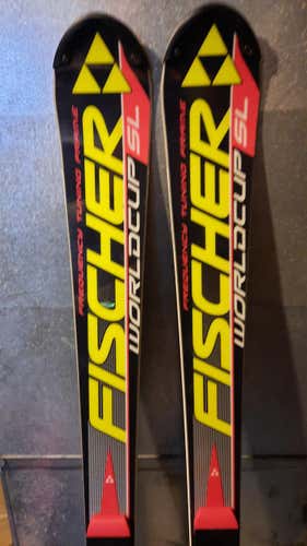 Fischer RC4 World Cup SL Skis nearly new