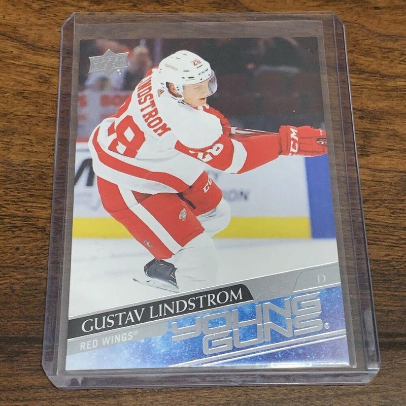 Gustav Lindstrom Detroit Red Wings  2020-21 Upper Deck Young Guns Rookie #220