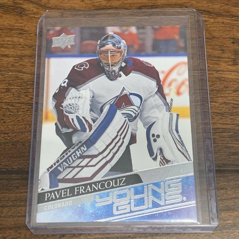 Pavel Francouz Colorado Avalanche 2020-21 Upper Deck Young Guns Rookie Card #249