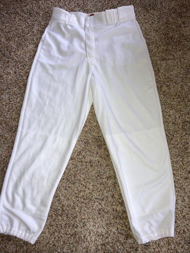 NWT Rawlings Women’s Softball Pants White 32x22 Free Shipping