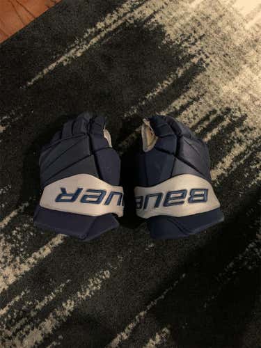 Bauer 14" Pro Stock NAHL Gloves
