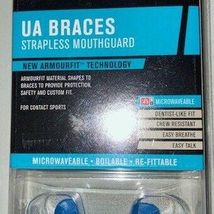 NIB Under Armour ArmourBraces Youth Strapless Mouthguard Free Shipping