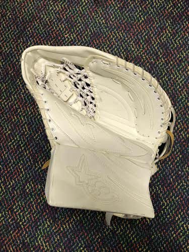 Brian's S Series Sr. Goalie Catch Glove - Regular Left - White - New
