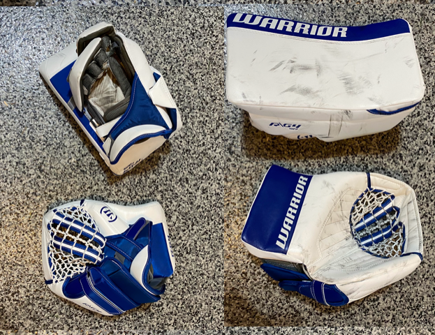 Senior  Warrior Regular Ritual G4 Glove & Blocker
