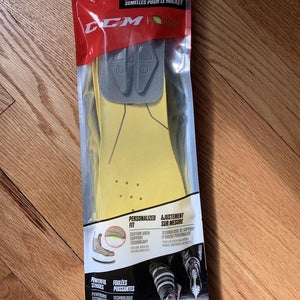 Yellow New CCM INSOLES 5-6.5