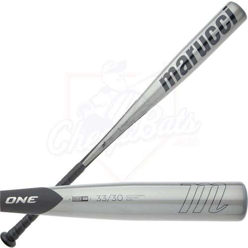 New High School/College BBCOR Certified 2015 Marucci Alloy One Bat (-3) 30 oz 33"