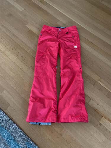 Pink XS DC Snowboarding/skiing Pants