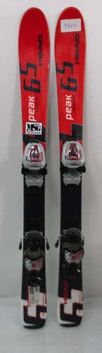 New Kid's HEAD Peak 65 97cm Skis With Marker 4.5 Bindings (SY471)