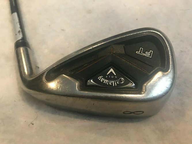 Callaway FT Single 8 Iron Factory 75 gram Graphite Regular *Good*