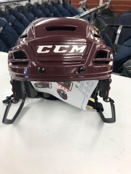 Red New Small CCM Resistance Helmet / MAROON