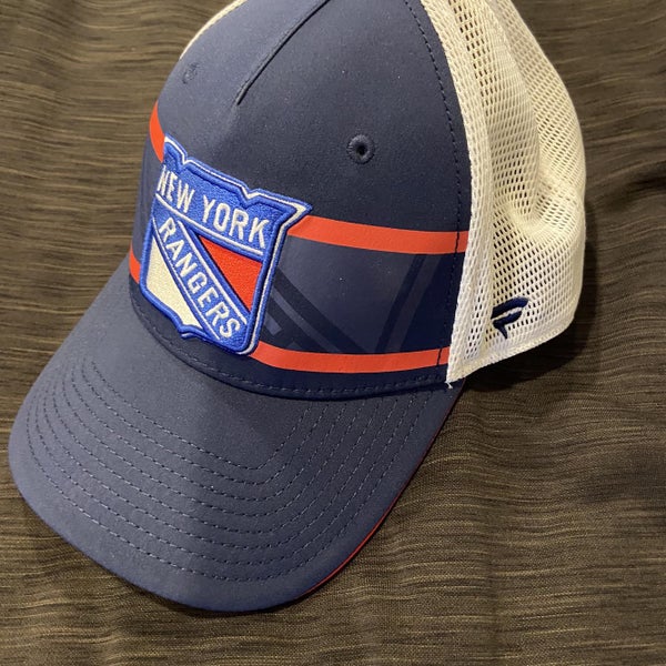 New York Rangers Team Issued Fanatics Blue Adult SnapBack NHL