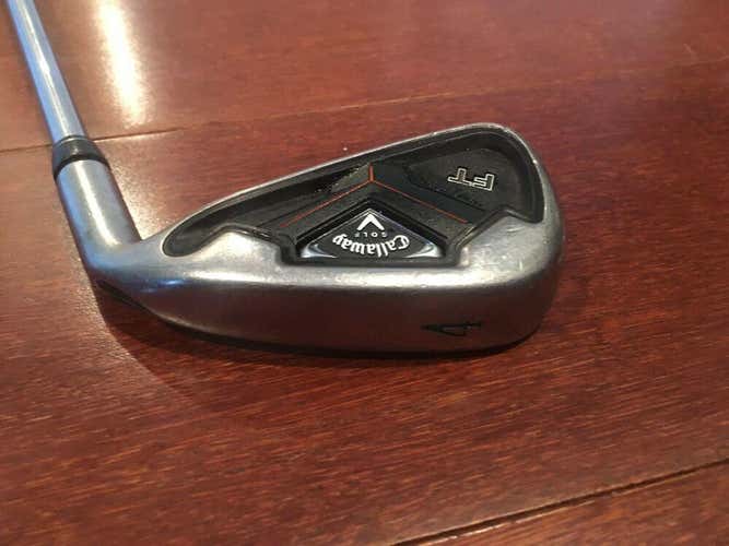 Callaway FT Single 4 Iron Project X 6.0 Stiff Steel *Good*
