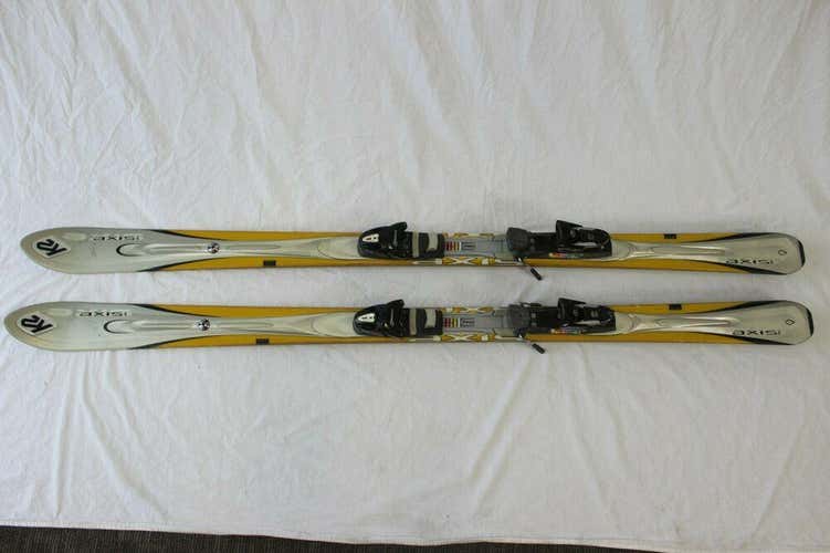 Axis K2 Skis 182 Cm With Tyrolla Bindings