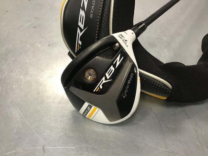 Used Taylormade Rbz Stage 2 Tour 3 Wood Graphite Stiff Golf Fairway Woods