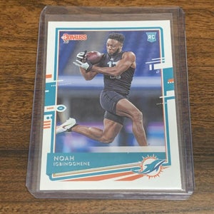 Noah Igbinoghene Miami Dolphins Panini Donruss Football Rookie Card #261
