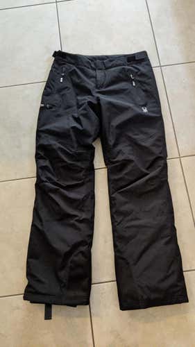 Spyder women's ski pants size 12, Black