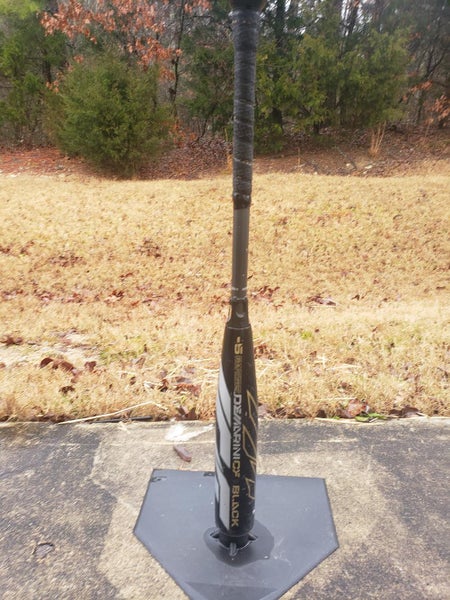 Used Kid Pitch (9YO-13YO) 2019 DeMarini Composite CF Zen Black Bat (-5) 25 oz 30"