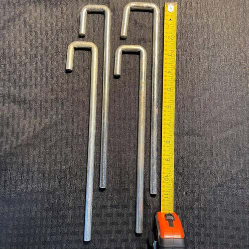 New HEAVY DUTY Goal Stakes 4 Pack