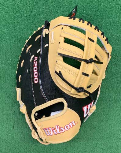 2021 Wilson A2000 2820 SuperSkin 12.25" Baseball First Base Mitt - WBW1001211225