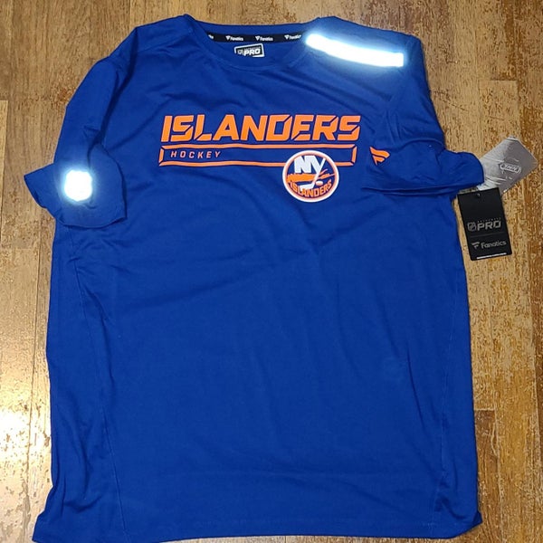 New York Islanders Fanatics Pro Clutch Blue Men's New Adult XL Shirts NWT