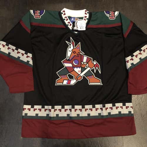 NWT Starter Semi-Pro Phoenix Coyotes KACHINA Road Jersey XXL