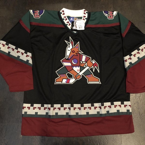 Vintage Starter Phoenix Coyotes Hockey Jersey 2XL XXL Sewn Kachina