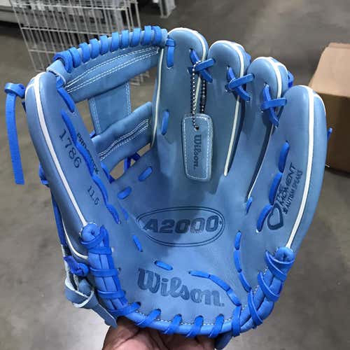 Blue High School/College Infield A2000 1786  11.5" Baseball Glove