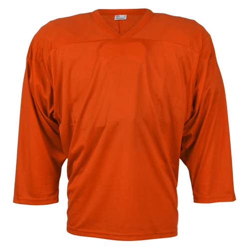 CCM, New - Men's Practice Hockey Jersey 10200,  Burnt Orange, Size SR-Sm/Small