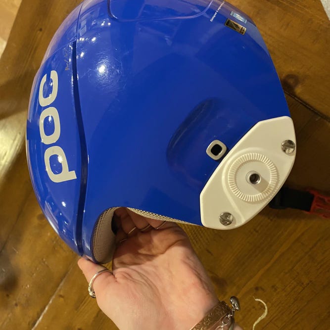Blue Used Extra Small / Small POC Skull orbic X Helmet