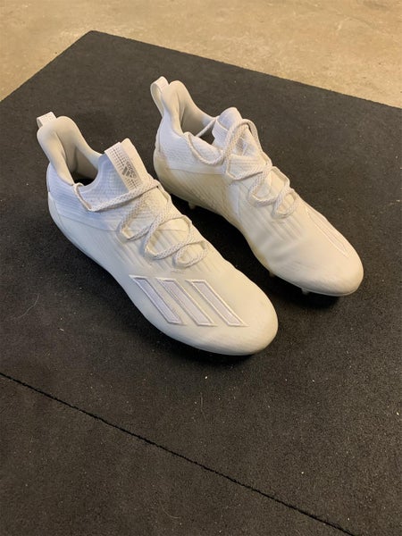White Men's Adidas Adizero Cleats (low Top)