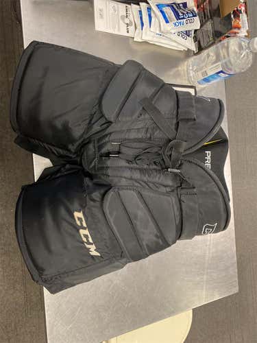 Black Senior Medium CCM Premier  Hockey Goalie Pants