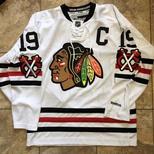 2015 Chicago Blackhawks Winter Classic Reebok Premier Jersey Medium