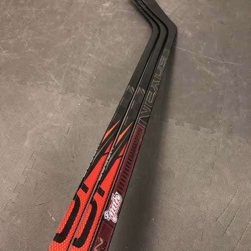 3 Pack Bauer Vapor FlyLite (2) And Bauer Nexus 2N Pro (1) LH 65 Flex P92 Pro Stock Hockey Sticks