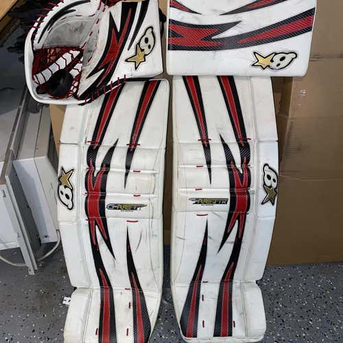 Brian’s G-Netik 6.0 32+1”  Goalie Full Set